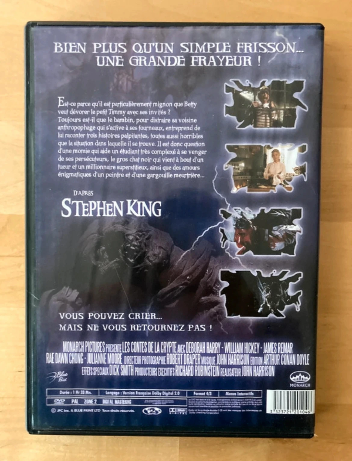 DVD As histórias da cripta Stephen King. – photo 3